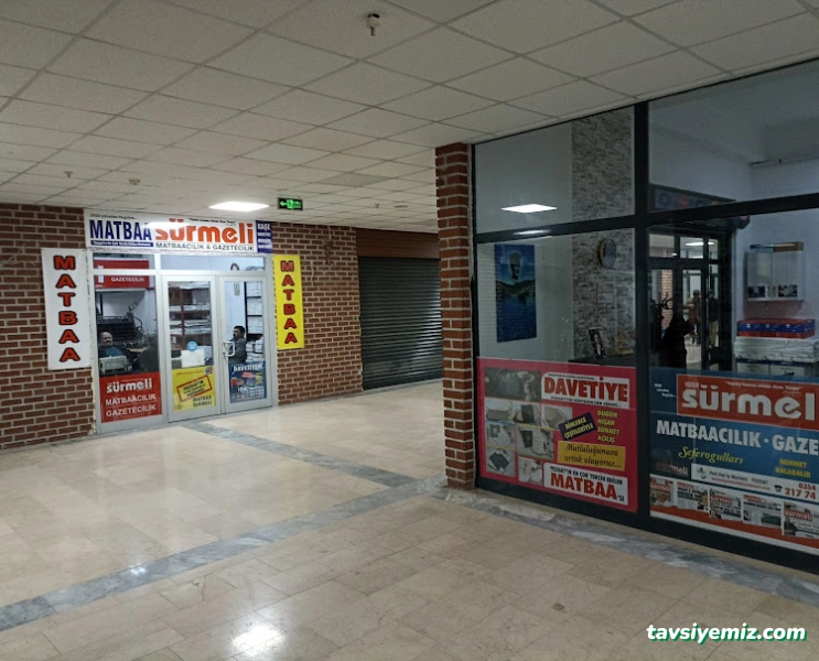 Sürmeli Matbaa Fotokopi Kopyalama Kaşe