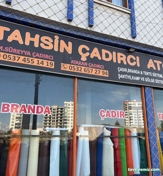 Tahsin Çadır Tente Ve Branda Hizmetleri