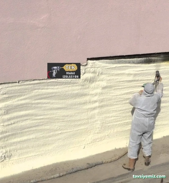 Tek İzolasyon Sprey Poliüretan Köpük Isı Yalıtımı Ve Polyurea Su Yalıtımı