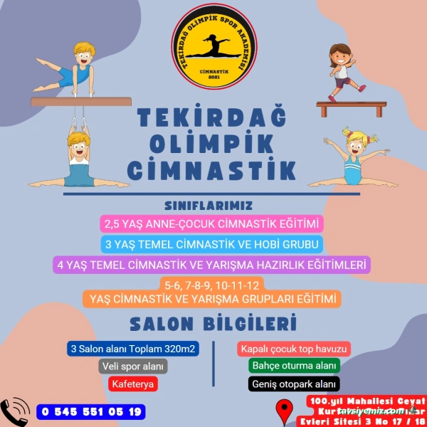 Tekirdağ Olimpik Cimnastik Ve Spor Akademisi