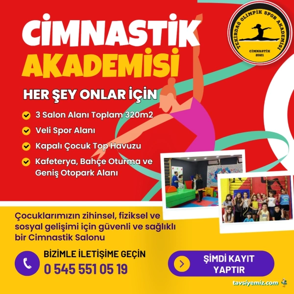 Tekirdağ Olimpik Cimnastik Ve Spor Akademisi