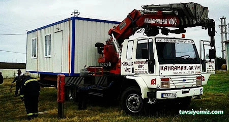 Tekirdağ Vinç Kiralama Oto Kurtarıcı Forklift Kahramanlar Vinç Kiralama