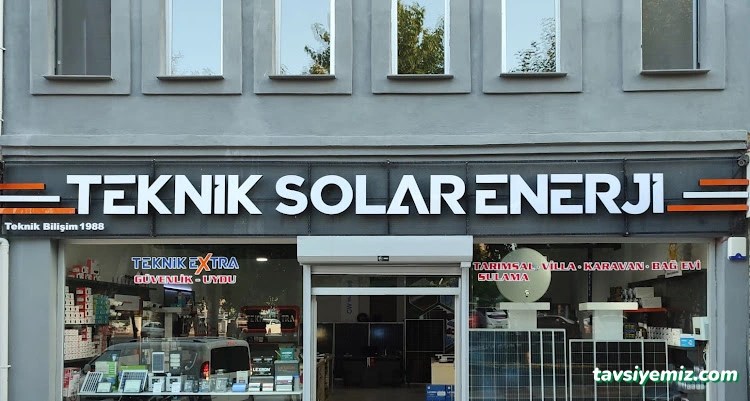 Teknik Solar Enerji - Güneş Paneli Satış Noktası