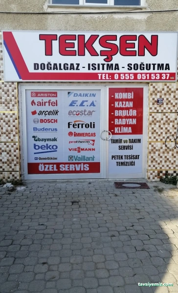 Tekşen Doğalgaz Isıtma Soğutma Sistemleri