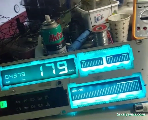 Tempra Tipo Dijital Gösterge Saati Tamiri Şenol Usta