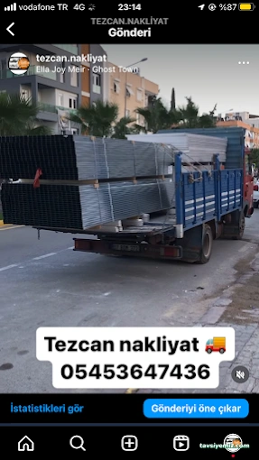 Tezcan Nakliyat Harfiyat Antalya