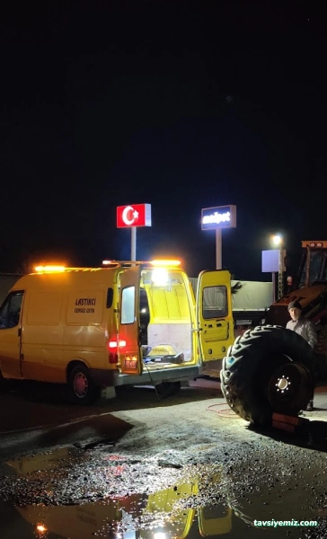 Tır Lastik Yol Yardım Cengiz Oto Lastik