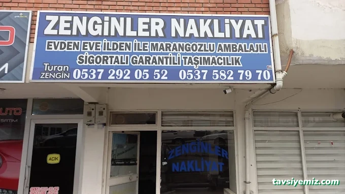 Tokat Zenginler Nakliyat