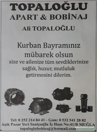 Topaloğlu Bobinaj