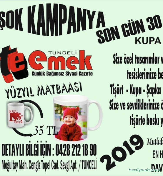 Tunceli Emek Gazetesi Ve Yüzyıl Matbaası