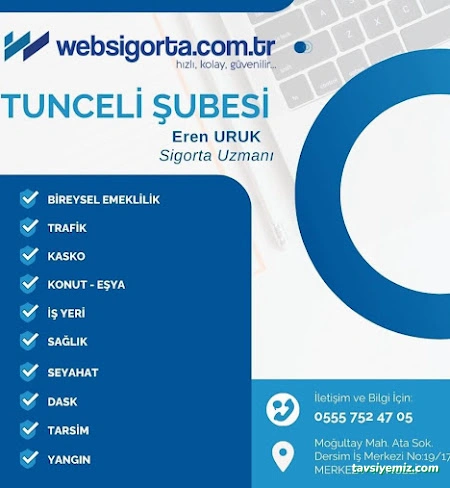 Tunceli Web Sigorta