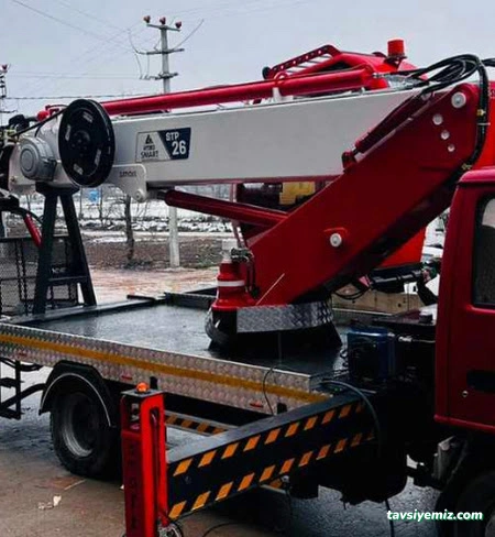 Üçkardeşler Vinç Ve Sepetli Platform