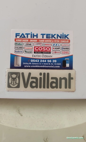 Uşak Kombi Servisi Fatih Teknik