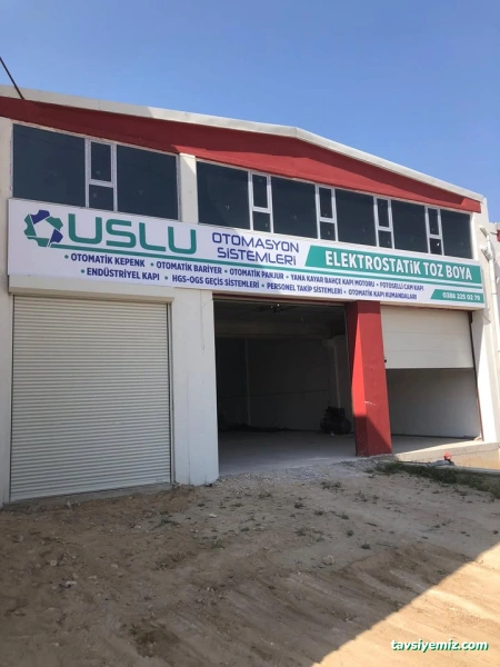 Uslu Otomasyon Niğde Otomatik Çelik Kepenk