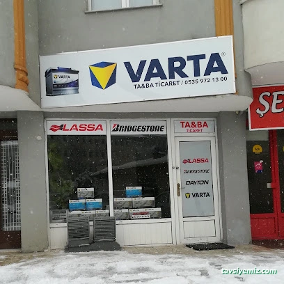 Varta Akü Erzurum Ta&Ba Ticaret