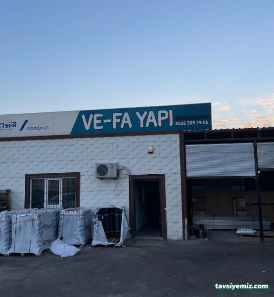 Vefa Yapı Çatı Ve İzolasyon Malzemeleri