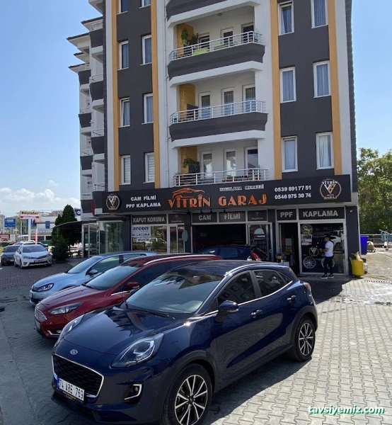Vitrin Garaj Cam Filmi Ppf Kaplama Uygulama Merkezi