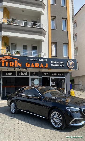 Vitrin Garaj Cam Filmi Ppf Kaplama Uygulama Merkezi
