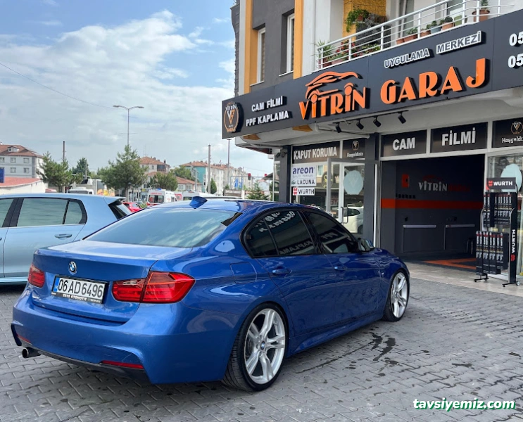 Vitrin Garaj Cam Filmi Ppf Kaplama Uygulama Merkezi