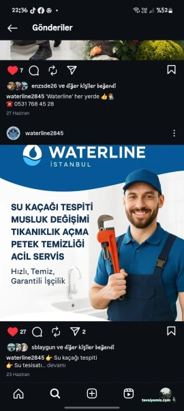 Waterline Su Tesisatı