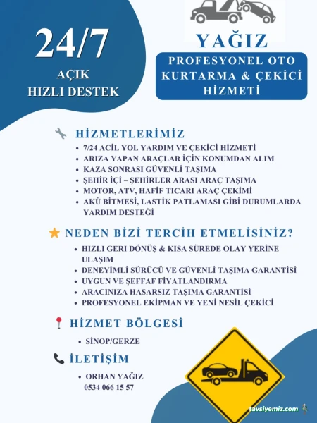 Yağız Oto Kurtarma
