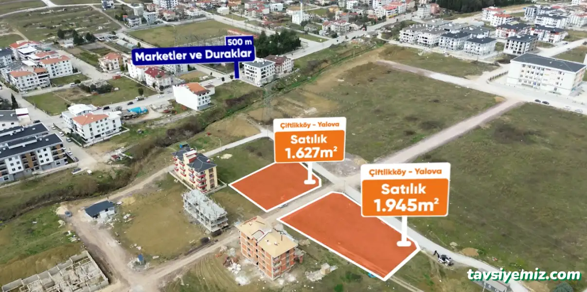 Yalova Drone Çekim - Arsa Arazi Havadan Çekim