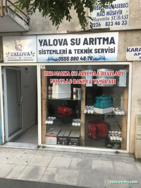 Yalova Su Arıtma Sistemleri&Teknik Servisi