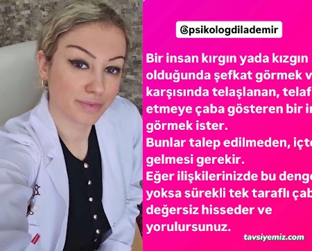 Yalova Uzm.psikolog Dila Demir / Çocuk - Ergen - Yetişkin & Evlilik - Aile Ve Çift