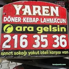 Yaren Fast Food Van