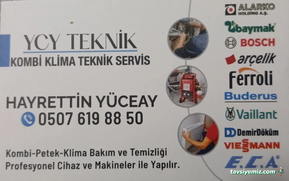 Ycy Teknik Eskişehir Kombi Servisi