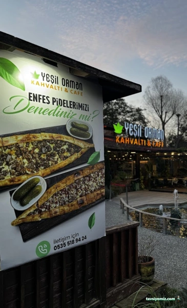 Yeşil Orman Kahvaltı Cafe Menü