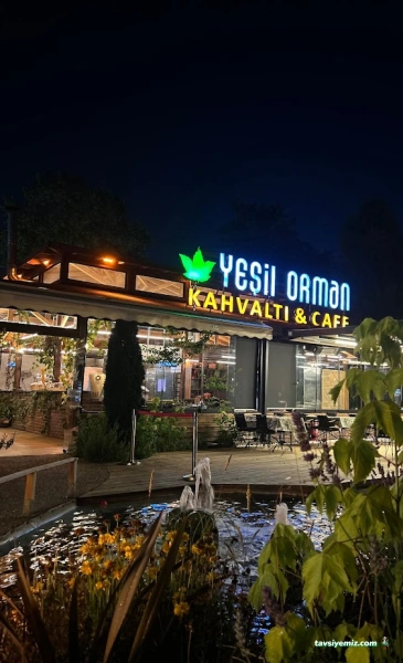 Yeşil Orman Kahvaltı Cafe Menü