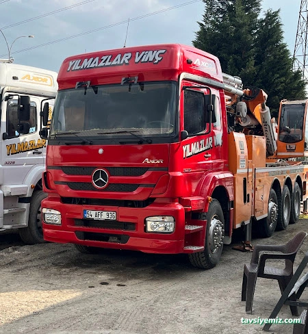 Yılmazlar Vinç Kiralama Kurtarıcı Çekici Sakarya Kiralık Vinç Platform