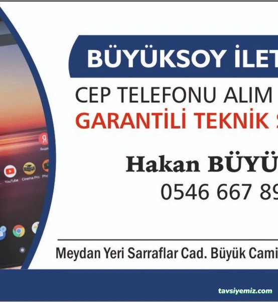 Yozgat Büyüksoy İletişim Cep Telefonu Teknik Servis Cep Telefonu Alım & Satım