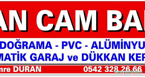 Yozgat Duran Pvc, Pencere, Cam Balkon, Alüminyum, Otomatik Kepenk