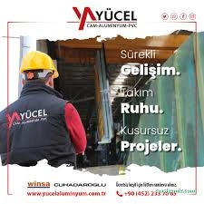Yücel Cam Alüminyum Pvc Yapı Elemanları İnşaat Ltd.şti.