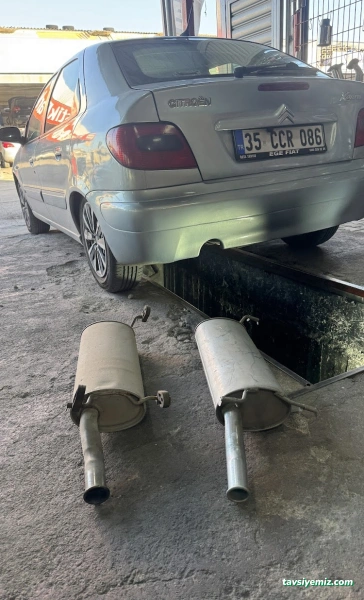 Yücel Egzoz Atasanayi - Çiğli Karşıyaka Egzoz Tamir Emisyon Partikül Katalizör Temizlik