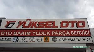 Yüksel Oto Tamir Va Bakım Servisi