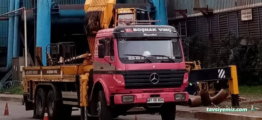 Zonguldak Boşnak Vinç Kiralama